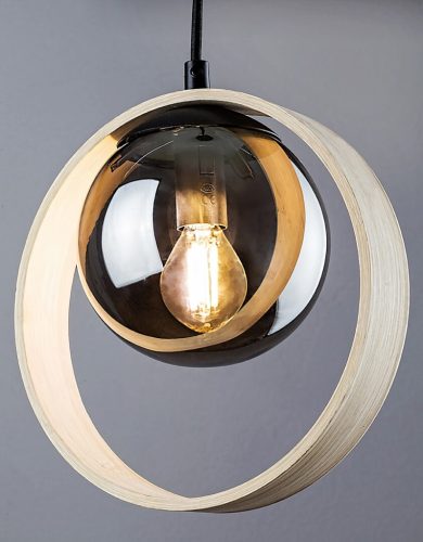 Mennyezeti lámpa, E14, modern barna, Peyton, Rabalux