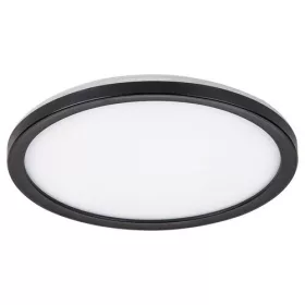   Kültéri LED kerti mennyezeti lámpa INVERNESS 15W CCT DIM IP44 Wi-Fi kerek mennyezeti lámpa fehér és fekete RABALUX