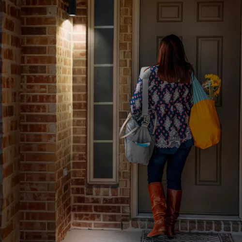 Hermetikus, felületre szerelhető kültéri mennyezeti lámpa, fekete LED GU10 OCHIO IP54 GOLDLUX (Polux)