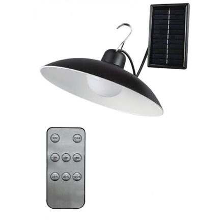 LED-es reflektor Solar Garden Lamp 6000K IP44 Twilight Sensor + TÁVIRÁNYÍTÓ