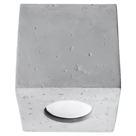   Felületre szerelhető lámpatest QUAD GU10 Spot Industrial Cube szürke SOLLUX