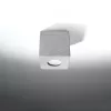 Felületre szerelhető lámpatest QUAD GU10 Spot Industrial Cube szürke SOLLUX