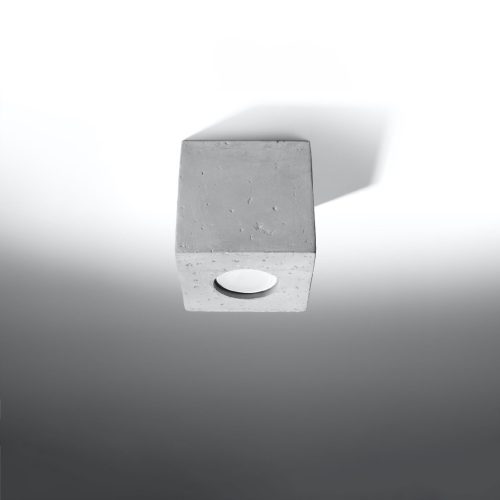 Felületre szerelhető lámpatest QUAD GU10 Spot Industrial Cube szürke SOLLUX