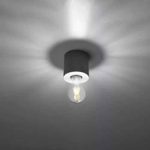 Felületre szerelhető lámpatest SALGADO E27 Spot Grey SOLLUX