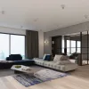 SALGADO E27 LED fali lámpa beton SOLLUX