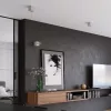 Felületre szerelhető lámpatest ARIZ E27 Spot Grey Cube SOLLUX