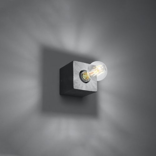 ARIZ E27 LED fali lámpa beton SOLLUX