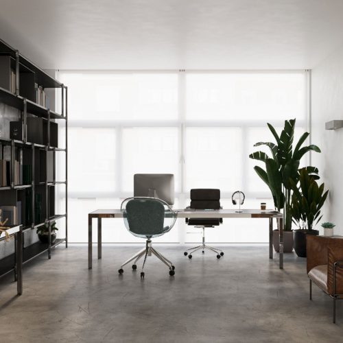 VEGA E27 LED Fali lámpa Négyszögletű 30cm Beton SOLLUX