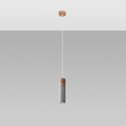 ZANE GU10 túlnyúló LED mennyezeti lámpa szürke SOLLUX