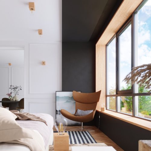 Felületre szerelhető lámpatest ARIZ E27 Spot Wooden Cube SOLLUX