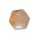 Felületre szerelhető lámpatest WOODY GU10 Geometric Wooden SOLLUX