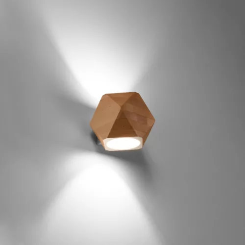 WOODY G9 LED fali lámpa natúr fa SOLLUX