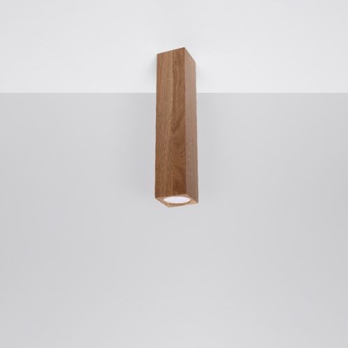 Felületre szerelhető lámpatest KEKE GU10 Halogén Spot Tube Fa SOLLUX