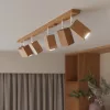 KEKE GU10 LED fali lámpa mozgatható tölgy SOLLUX fali lámpa