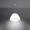 LED függő mennyezeti lámpa BELLA 3xE27 csillár 60cm fehér SOLLUX