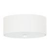 SKALA LED mennyezeti lámpa 3xE27 kerek lámpatest 30cm fehér SOLLUX