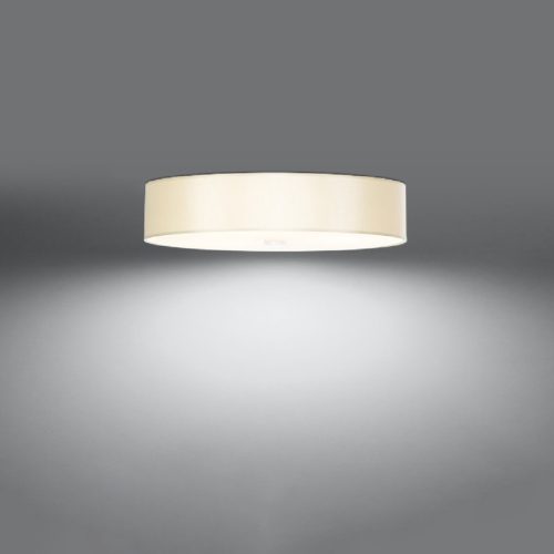 SKALA LED mennyezeti lámpa 5xE27 kerek lámpatest 60cm fehér SOLLUX