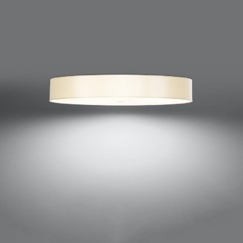 SKALA LED mennyezeti lámpa 6xE27 kerek lámpatest 100cm fehér SOLLUX