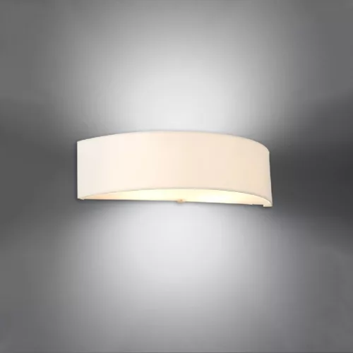 LED fali lámpa SKALA 2xE27 félkör alakú fali lámpa fehér SOLLUX