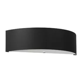   LED fali lámpa SKALA 2xE27 félkör alakú fali lámpa fekete SOLLUX