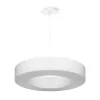 LED függő mennyezeti lámpa SATURNO SLIM 5xE27 csillár 50cm fehér SOLLUX