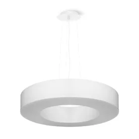   LED függő mennyezeti lámpa SATURNO SLIM 5xE27 csillár 50cm fehér SOLLUX