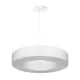 LED függő mennyezeti lámpa SATURNO SLIM 5xE27 csillár 50cm fehér SOLLUX