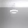 LED függő mennyezeti lámpa SATURNO SLIM 5xE27 csillár 50cm fehér SOLLUX