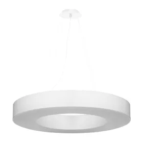   LED függő mennyezeti lámpa SATURNO SLIM 6xE27 csillár 70cm fehér SOLLUX