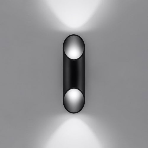 PENNE 30 G9 fali lámpa fel-le minimalista fekete SOLLUX