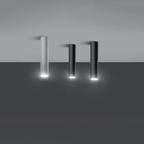 Felületre szerelhető lámpatest LAGOS 30 GU10 Spot Tube Minimalista Fehér SOLLUX