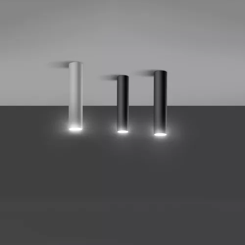 Felületre szerelhető lámpatest LAGOS 30 GU10 Spot Tube Minimalista Fehér SOLLUX