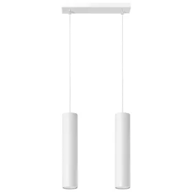   LAGOS 2 Függesztett mennyezeti lámpa 2xGU10 Minimalista Fehér SOLLUX