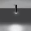 Felületre szerelhető lámpatest LAGOS 30 GU10 Spot Tube Minimalista Fekete SOLLUX
