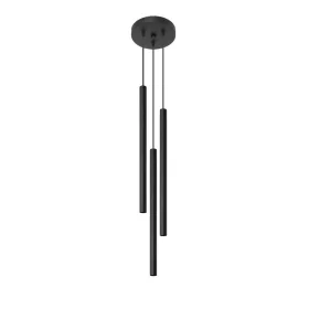   PASTELO 3P 3xG9 Függesztett mennyezeti lámpa Minimalista Fekete SOLLUX