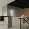 MOZAICA 3L függesztett mennyezeti lámpa 3xG9 túlnyúló elegáns fekete és arany SOLLUX