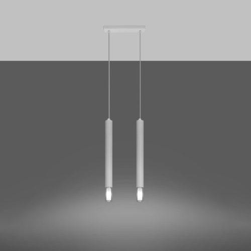 WEZYR LED függő mennyezeti lámpa 2xG9 Fehér SOLLUX