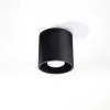 Felületre szerelhető lámpatest ORBIS 1 GU10 Spot Tube Minimalist Fekete SOLLUX