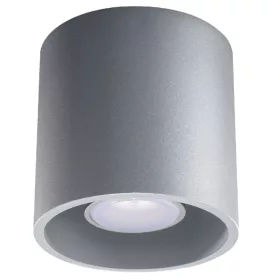   Felületre szerelhető lámpatest ORBIS 1 GU10 Spot Tube Minimalista Szürke SOLLUX