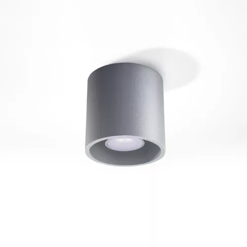 Felületre szerelhető lámpatest ORBIS 1 GU10 Spot Tube Minimalista Szürke SOLLUX