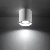 Felületre szerelhető lámpatest ORBIS 1 GU10 Spot Tube Minimalist Fehér SOLLUX
