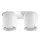 Felületre szerelhető lámpatest ORBIS 2 2xGU10 Minimalist White Tube SOLLUX