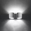 LED Fali lámpa ORBIS 2xG9 Fali lámpa Fel Le Fehér SOLLUX