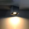 Felületre szerelhető lámpatest QUAD 1 GU10 Spot Cube Minimalista Fekete SOLLUX