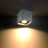 Felületre szerelhető lámpatest QUAD 1 GU10 Spot Cube Minimalista Szürke SOLLUX