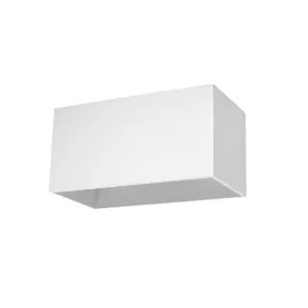   QUAD MAXI fali lámpa 2xG9 felülről alul, négyszögletes, minimalista fehér SOLLUX