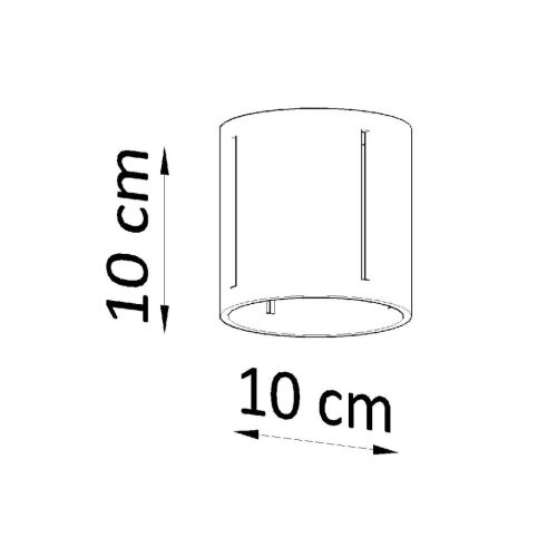 Felületre szerelhető lámpatest INEZ G9 Spot Tube Fehér SOLLUX
