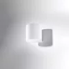 VICI G9 csöves fali lámpa fel-le minimalista fehér SOLLUX