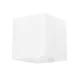 RICO G9 fali lámpa kocka fel-le minimalista fehér SOLLUX