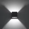 QUAD G9 LED fali lámpa Up Down Cube antracit SOLLUX